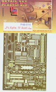 PART P48014 - 1:48 Pz.Kpfw.IV Ausf.J