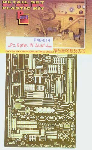 Go to product PART P48014 - 1:48 Pz.Kpfw.IV Ausf.J