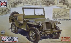 ASUKA (TASCA) 24005 - 1:24 American Bantam Reconnaissance Car