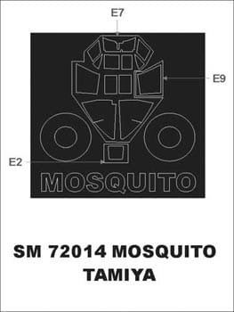 Go to product MONTEX SM72014 - 1:72 DH Mosquito
