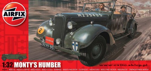 Go to product AIRFIX 05360 - 1:32 Monty's Humber Snipe Staff Car