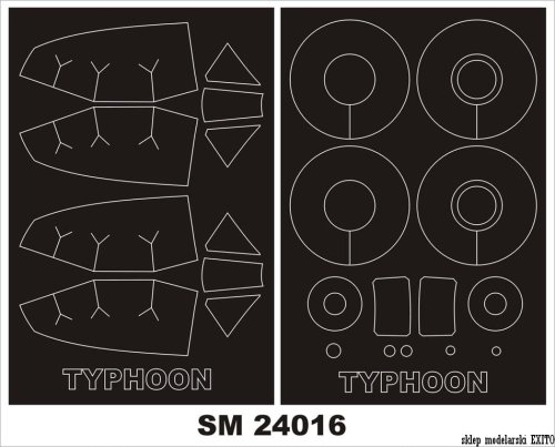 Go to product MONTEX SM24016 - 1:24 Hawker Typhoon Mk.Ib