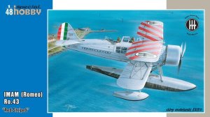 SPECIAL HOBBY 48137 - 1:48 IMAM ( Romeo ) Ro.43 Red Striped