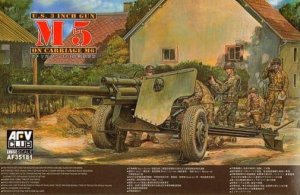 AFV CLUB 35181 - 1:35 105 mm Howitzer M5 Carriage M6