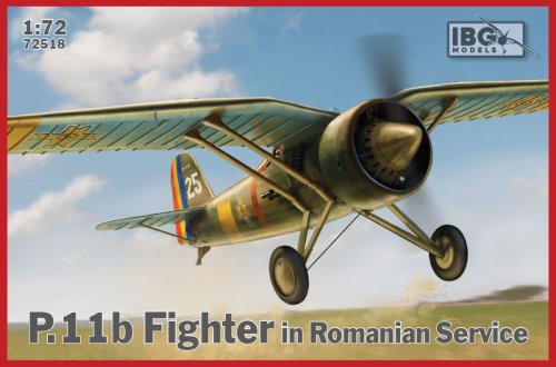 Go to product IBG 72518 - 1:72 PZL P.11b Fighter in Romanian Service