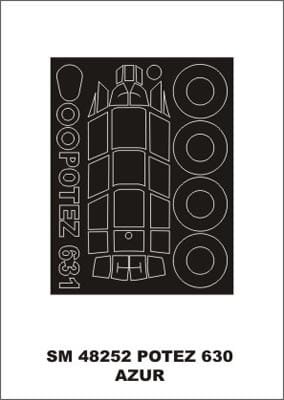 Go to product MONTEX SM48252 - 1:48 Potez 631