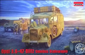 RODEN 810 - 1:35 Opel 3.6-47 Omnibus Staffwagen