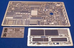 ABER 35128 - 1:35 Russian Medium Tank T-55A vol.1 - Basic set