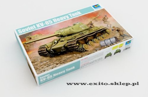 Go to product TRUMPETER 01569 - 1:35 Soviet KV-85 Heavy Tank