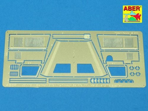 Go to product ABER 35116 - 1:35 Sdkfz. 11 engine overlay vol.2 - Additional set