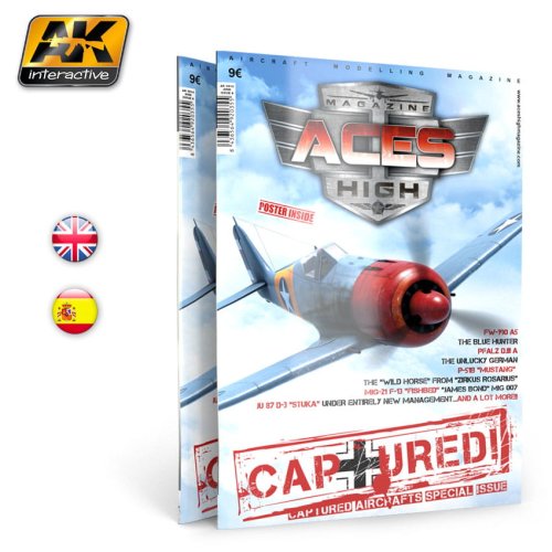 Go to product AK INTERACTIVE 2914 - Aces High Magazine No. 8 - Captured!