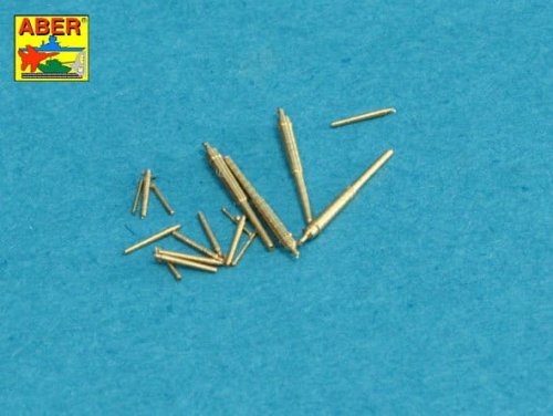 Go to product ABER 1:700L-34  - 1:700 Set of Barrels for Narvic classe destroyers type 1936A, 150mm x 5, 37mm x 8, 37mm(M42) x 10 pcs
