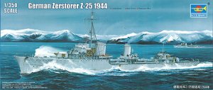 TRUMPETER 05321 - 1:350 German Zerstorer Z-25