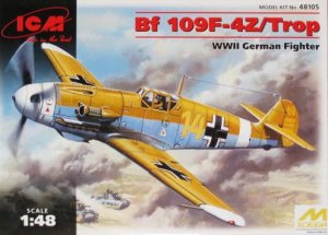 ICM 48105 - 1:48 Bf 109F-4Z/Trop, German Fighter