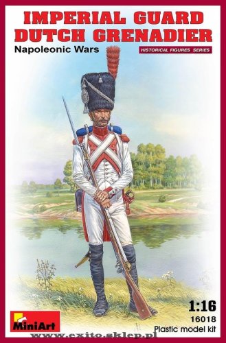 Go to product MINIART 16018 - 1:16 Imperial Dutch Grenadier - Napoleonic Wars