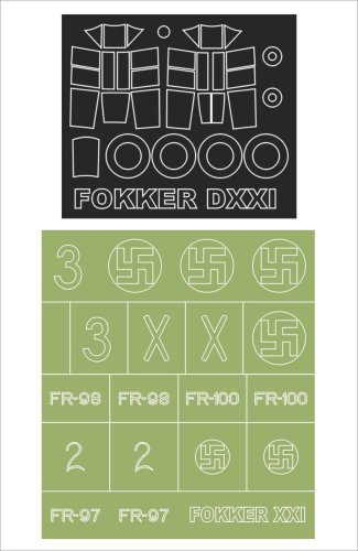 Go to product MONTEX MM48291 - 1:48 Fokker DXXI