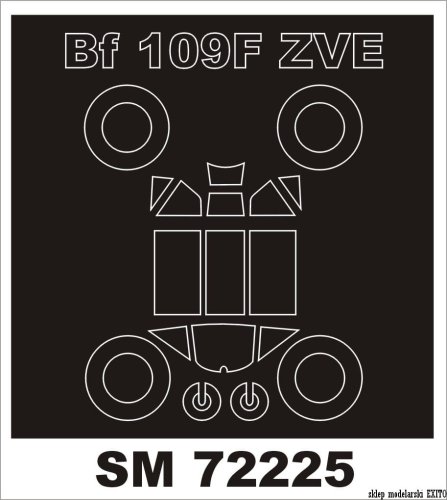 Go to product MONTEX SM72225 - 1:72 Bf 109F