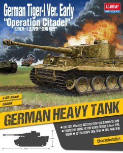 ACADEMY 13509 - 1:35 Tiger I Early - Operation Citadel