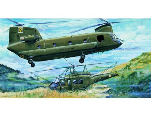 Go to product TRUMPETER 05104 - 1:35 CH-47A Chinook