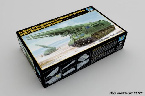 Go to product TRUMPETER 01024 - 1:35 Ex-Soviet 2P19 Launcher w/ R-17 Missile (SS-1C SCUD B) of 8K14 Missile System