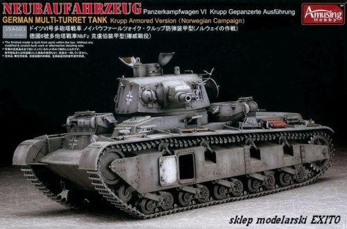 Go to product AMUSING HOBBY 35A003 - 1:35 Panzerkampfwagen VI Neubaufahrzeug