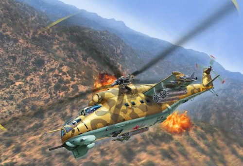Go to product REVELL 04951 - 1:100 Mil Mi-24D Hind