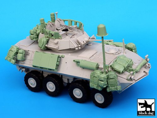 Go to product BLACK DOG T35038 - 1:35 USMC LAV A2 accessories set