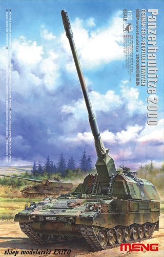 Go to product MENG MODEL TS012 - 1:35 German Panzerhaubitze 2000 Self-Propelled Howitzer