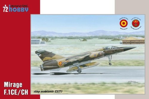 Go to product SPECIAL HOBBY 72289 - 1:72 Mirage F.1 CE / CH