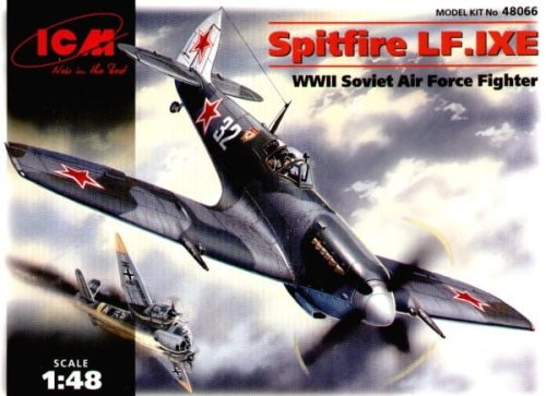 Go to product ICM 48066 - 1:48 Supermarine Spitfire LF.IX, USSR Air Force Fighter