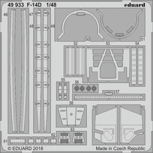 Go to product EDUARD 49933 - 1:48 F-14D