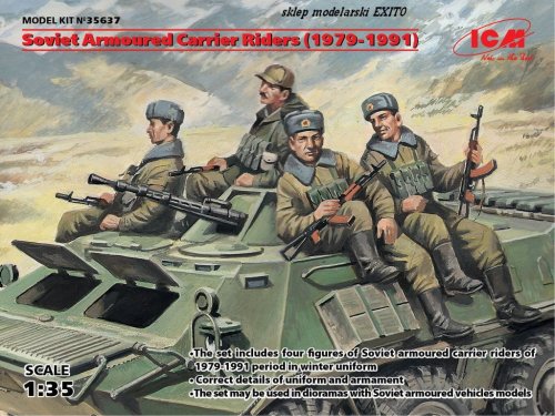 Go to product ICM 35637 - 1:35 Soviet Armored Carrier Riders (1979-1991)
