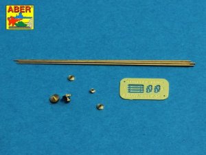 ABER R-42  - 1:35 German 2m aerials with ring base - set of 3 pcs