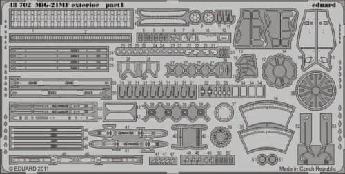 Go to product EDUARD 48702 - 1:48 MiG-21MF exterior