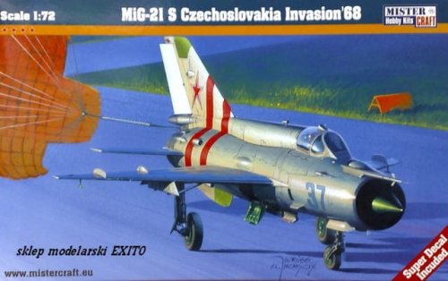 Go to product MISTERCRAFT C13 - 1:72 MiG-21S Czechoslovakia Inv 68