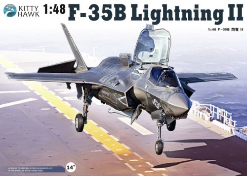 Go to product KITTY HAWK 80102 - 1:48 F-35B Lightning II