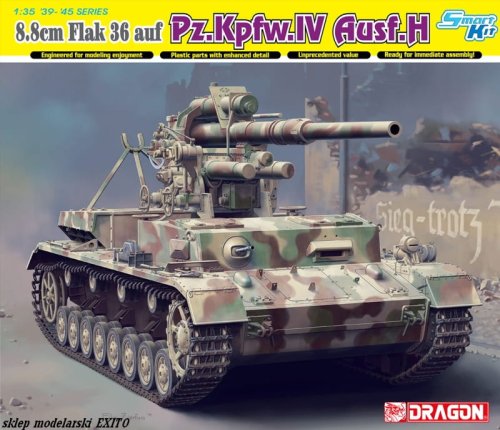 Go to product DRAGON 6829 - 1:35 88mm FlaK 36 auf Pz.Kpfw.IV Ausf.H