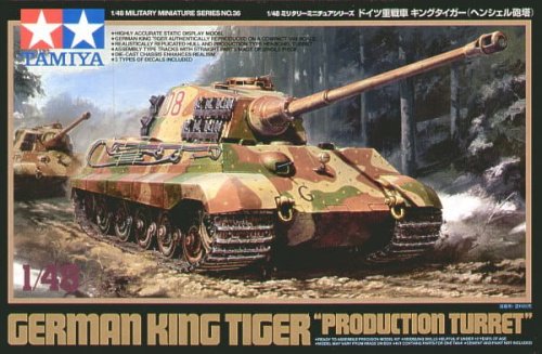 Go to product TAMIYA 32536 - 1:48 King Tiger Henschel Turret