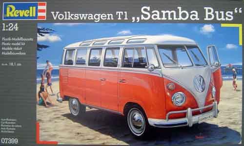 Go to product REVELL 07399 - 1:24 Volkswagen T1 Samba Bus