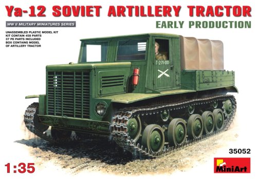 Go to product MINIART 35052 - 1:35 Soviet Artillery Tractor Ya-12 Early Production