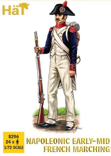Go to product HAT 8296 - 1:72 Napoleonic Early-Mid French Marching