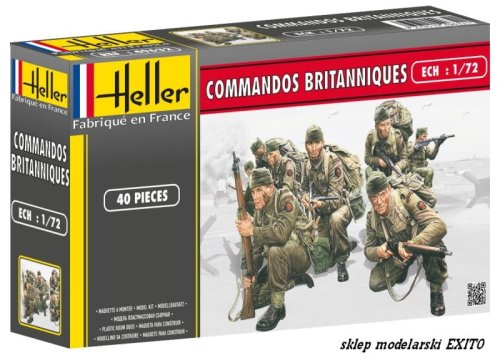Go to product HELLER 49632 - 1:72 British Commandos