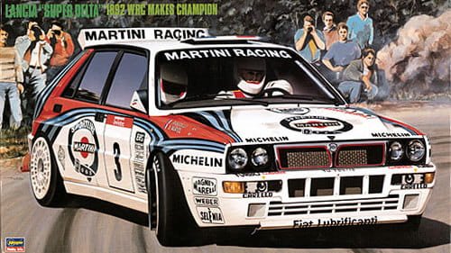 Go to product HASEGAWA CR15 - 1:24 Lancia Super Delta 92 WRC