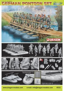 DRAGON 6532 - 1:35 German Pontoon Set