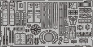 EDUARD 48663 - 1:48 A-7D exterior