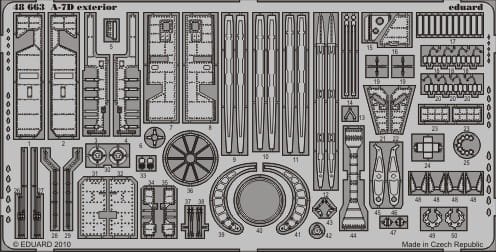 Go to product EDUARD 48663 - 1:48 A-7D exterior