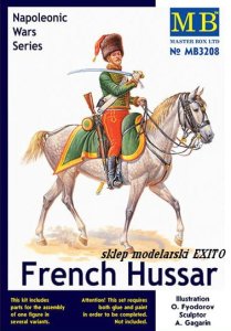 MASTER BOX 3208 - 1:32 French Hussar - Napoleonic Wars Series