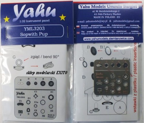 Go to product YAHU YML3203 - 1:32 Sopwith Pup