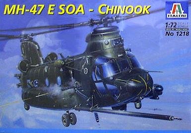 Go to product ITALERI 1218 - 1:72 MH-47 ESOA Chinook