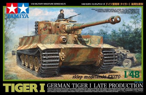 Go to product TAMIYA 32575 - 1:48 German Tiger I Late Production
